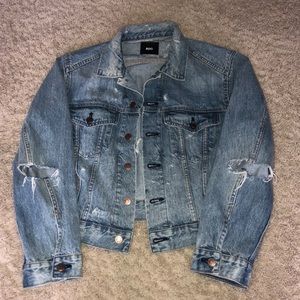 Distressed Denim Jacket